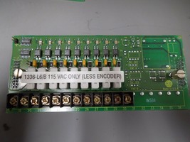 Allen Bradley 1336-L6/B Interface Board (Less Encoder) 115VAC Only Used - $125.00