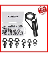 Versatile Fishing Rod Tip Repair Kit - 30 Stainless Steel Tips for All L... - $38.55 CAD