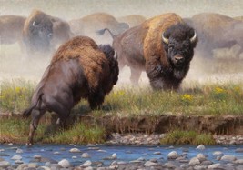 Kyle Sims Yellowstone Face Off Signed Limited Edition Giclee on Canvas - £293.67 GBP