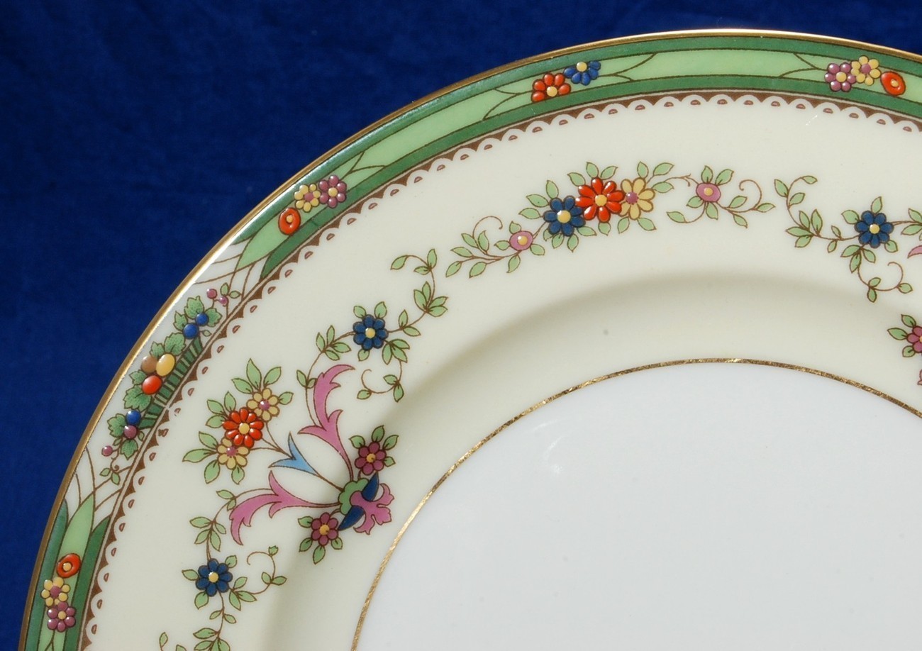 Lenox Grenoble Ivory 7.25 Dessert or Pie Plate E300A China Item image 2