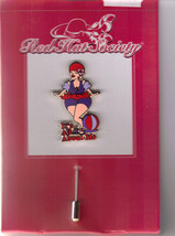 Red Hat Society Lady In Swimsuit &quot;It&#39;s All About Me&quot; Stick-Pin - £3.98 GBP