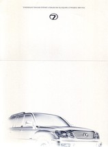 2007 Lexus LX 570 LIMITED EDITION brochure catalog 07 US - $10.00