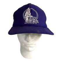 Vintage Shippensburg PA Purple Corn Festival Snapback Trucker Hat Mesh N... - £22.15 GBP