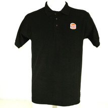 BURGER KING Employee Uniform Polo Shirt Black Size M Medium NEW - $477.86 MXN