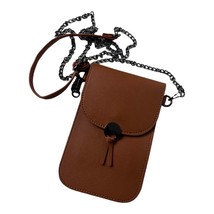 Brown Phone Touch Screen Crossbody Bag - £27.76 GBP