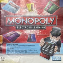 Game Parts Piece Monopoly Electronic Banking 2011 Hasbro Instructions Rules Only - £3.13 GBP