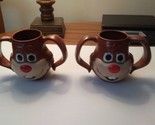 Nestle Quik Bunny ears Two-Handle Plastic Mugs Cups - $23.74