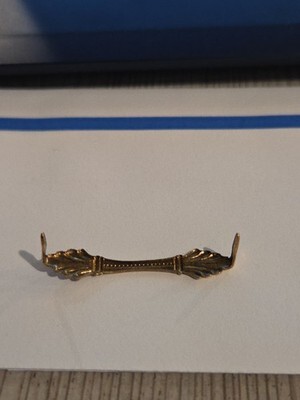 Vintage lot of 20 Upholstery Tacks for Decorative, Furniture Nails Antique Brass Item image 2