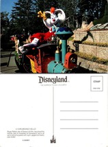 California Anaheim Disneyland Roger Rabbit Riding A Train Disney VTG Postcard - £7.51 GBP