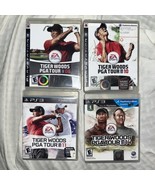 PS3 Lot: Tiger Woods PGA Tour 08,10,11,14 (Playstation 3) Tested - £21.78 GBP