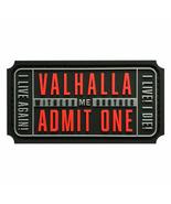 Witness ME Brother Valhalla Admit One Hook Patch [3.0 X 1.5 PVC Rubber V... - £7.16 GBP