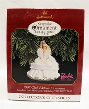 VINTAGE 1997 Hallmark Keepsake Christmas Ornament Barbie Club Edition 89 Holiday - £23.21 GBP