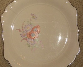 Universal Cambridge-Serving Plate-Mount Vernon Poppy-Sears &amp; Roebock-1941 - £12.51 GBP