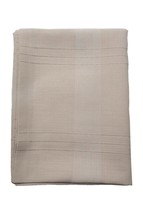 Myslife Raw Linen Fabric Striped Table Cloth 160*220 cm Coffee with Milk... - €18,44 EUR
