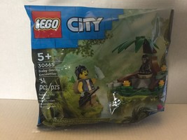 NEW Official Lego City Baby Gorilla Encounter Polybag Set #30665 - 34 pi... - $15.26