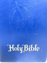 VINTAGE King James Freedom Edition Holy Bible 1975 Illustrated Spirit Of Liberty - £6.86 GBP