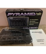 Pyramid Studio Pro 4 Channel Stereo Microphone Mixer Model PR-1800 OPEN BOX - $81.64 CAD