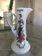 AYNSLEY Fine English Bone China PEMBROKE Miniature Pitcher Vase 4H (Engl... - $16.50