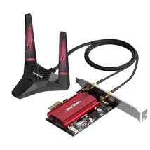 Wavlink Wi Fi 6E AX5400M Pc Ie Wi Fi Crad, Tri-Band Intel AX210 Network Crad With B - £73.53 GBP