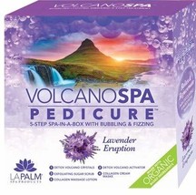 La Palm Volcano Spa Bubbling + Fizzing Organic 5-Step Treatment - Lavender (1 pa - £7.27 GBP