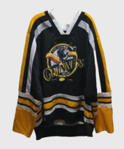 Guinness Ireland #59 Est. 1759 Black Toucan Sewn Yellow Logo Hockey Jersey 3XL - $62.60