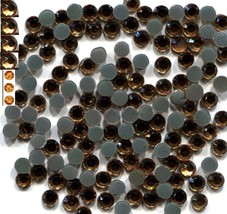 Rhinestones GOLDEN PEACH 2mm  6ss  Hot Fix  iron on   2 Gross  288 Pieces - $5.79