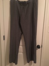Michael Kors Men&#39;s Gray Dress Pants Slacks Zip w Pockets Size 42 - £25.40 GBP