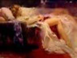 Pino S/N &quot;Sweet Repose&quot; Embellish STRETCHED Canvas Sensuous Elegant Woman 30X40 - £2,768.46 GBP