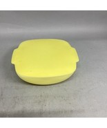 Vintage Pyrex Square Yellow Hostess Bowl w/ Lid - 515 B-015 - A19 - 1.5 ... - €14,56 EUR
