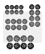 Bottlecap/CakeTopper1-Digtial Paper-Art Clip-Gift Tag-Jewelry-Scrapbook - $37.17 MXN