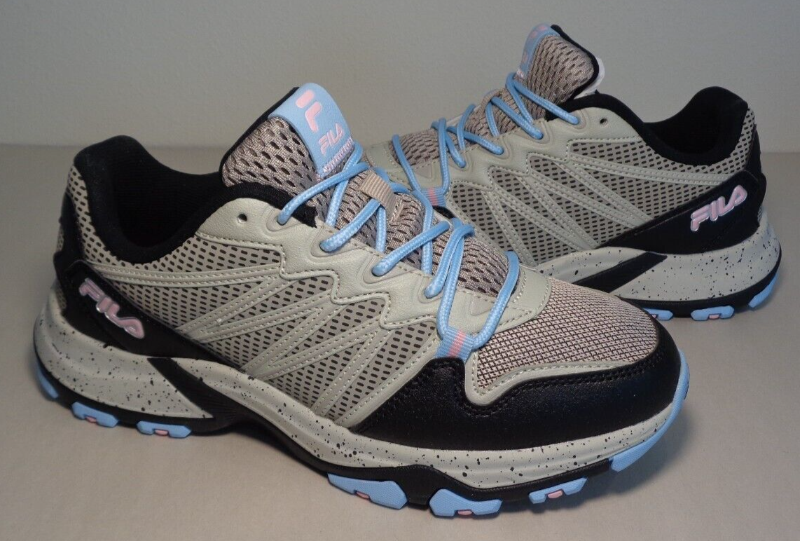 Fila Size 6 M QUADRIX Silver Coral Blue and 50 similar items