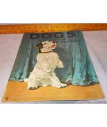 Dogs Paintings and Stories Diana Thorne 1932 Over Size Soft Cover Book - $19.95