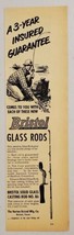 1951 Print Ad Bristol Glass Fishing Rods Horton Mfg Co. Bristol,Connecticut  - £8.77 GBP