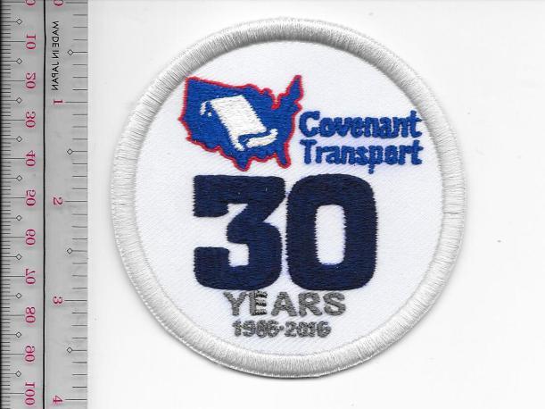 Vintage Trucking &amp; Van Lines Tennessee Covenant Transport 30 Years Chatt... - $9.99