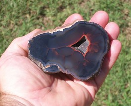 Bob Hicks Ranch Old Stock Argentina Red Crater Ryolite Agate Coral L API Dary Rock - £400.85 GBP