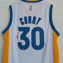 Stephen Curry Signed Golden State Warriors Jersey - COA - £349.66 GBP