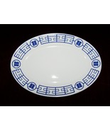Homer Laughlin Blue Design Resturant Ware Platter  - £10.38 GBP
