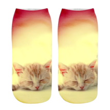 Womens Creative Cat Cotton Socks - New - $9.99