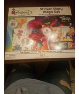 Sticker Story Mega Set 1 Set Trolls World Tour Over 80 Colorforms - $15.72