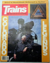 Feb. 1988 Trains: The Magazine Of Railroading Steam/Diesel Rosters News Yarns - £8.30 GBP