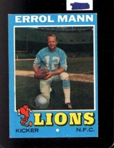 1971 Topps #247 Errol Mann Vgex Lions *X54471 - £7.74 GBP