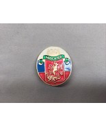 MOSCOW RUSSIA  Town Vintage  COAT OF ARMS PIN ST GEORGE - $14.83