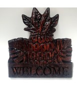 Welcome Pineapple Tiki Tropical Welcome Sign - $1,102.42 MXN