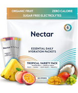  Electrolytes Powder Packets - Sugar Free &amp; 0 Calorie - Organic Fruit Li... - $68.36