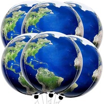 Big Globe S For Earth Day Decorations - Pack Of 6, Earth S | Large 22  - £15.76 GBP