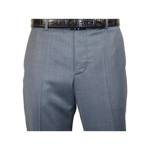 Men Suit BERLUSCONI Turkey 100% Italian Wool Super 180's 3pc Vested #Ber4 Navy image 12