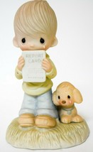 God Understands   Boy With Dog and Report Card - £14.45 GBP