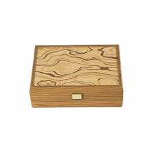 Holz Aufbewahrungsbox Für Standard-Größe Schach Teile - Natürlich Olive Holz - $71.19