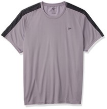 Reebok Men Workout Ready Short Sleeve Tech T-Shirt Gravity Grey FU3249 - £10.38 GBP