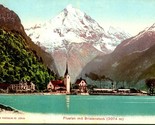 Vintage Postcard Switzerland Fluelen mit Bristenstock Photoglob Co. Zurich - $37.37
